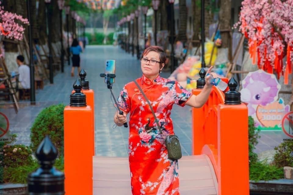 Nguyen Can Shoptel Wyndham Thanh Thuy Phu Tho Kültér fotó